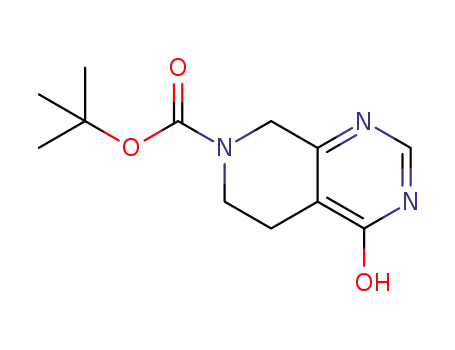 4-hydroxy-5,8-dihydro-6H-pyrido[3,4-d]pyrimidine-7-carboxylic acid tert-butyl ester