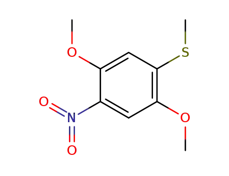 4-Nitro-2,5-dimethoxy-1-methylmercapto-benzol