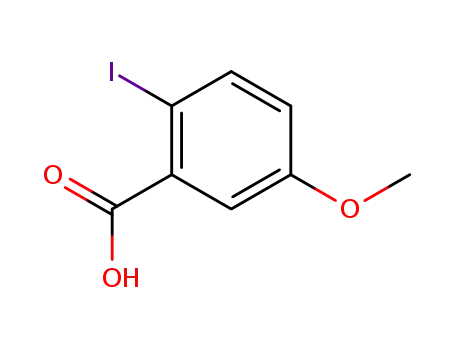 Molecular Structure of 54413-93-3 (2-IODO-5-METHOXYBENZOIC ACID)