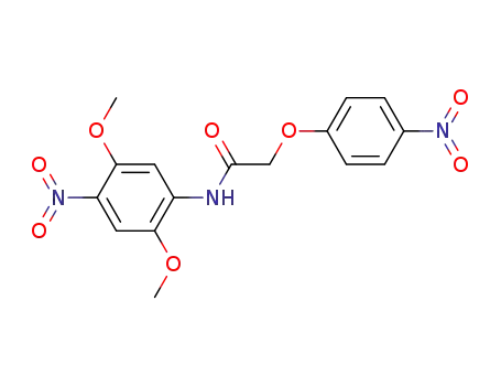 (4-nitro-phenoxy)-acetic acid-(2,5-dimethoxy-4-nitro-anilide)