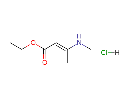 (E)-3-Methylamino-but-2-enoic acid ethyl ester; hydrochloride