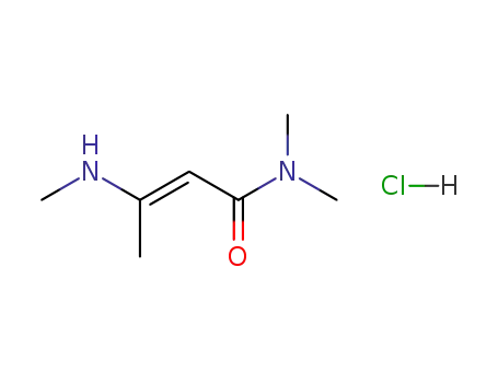 (E)-3-Methylamino-but-2-enoic acid dimethylamide; hydrochloride