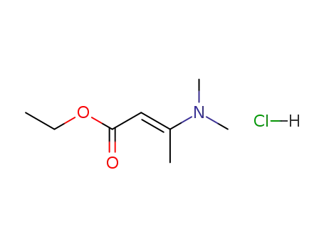 (E)-3-Dimethylamino-but-2-enoic acid ethyl ester; hydrochloride