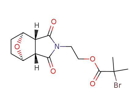 2-bromo-2-methyl propionic acid 2-(3,5-dioxo-10-oxa-4-azatricyclo[5.2.1.02,6]dec-8-en-4-yl)ethyl ester
