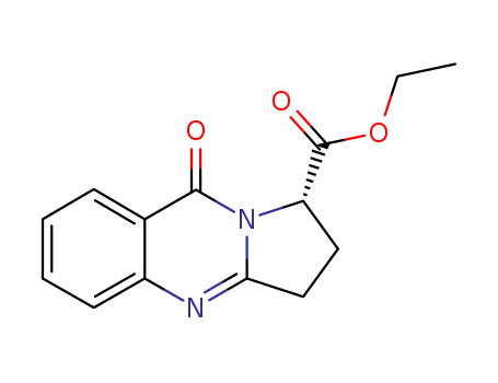 9-oxo-1,2,3,9-tetrahydro-pyrrolo[2,1-b]quinazoline-1-carboxylic acid ethyl ester