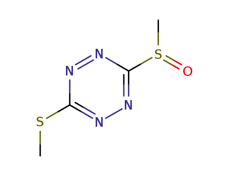 3-(methylsulfinyl)-6-(methylthio)-1,2,4,5-tetrazine
