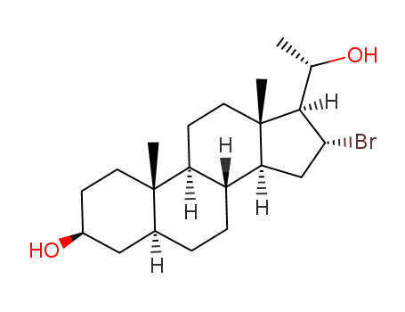 16R-bromopregnane-3S,20S-diol