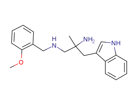 (RS)-2-amino-2-methyl-1-[N-(2-methoxybenzyl)amino]-3-(1H-indol-3-yl)propane