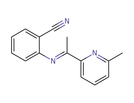 2-[[1-(6-methylpyridin-2-yl)ethylidene]amino]benzonitrile