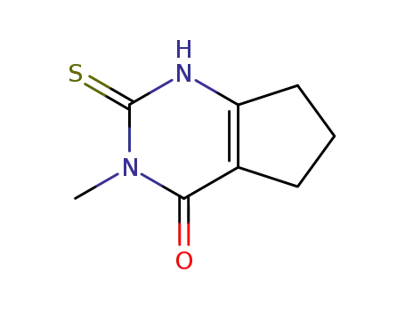 3-methyl-2-thioxo-2,3,6,7-tetrahydro-1H-cyclopenta[d]pyrimidin-4(5H)-one