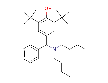 2,6-di-tert-butyl-4-(di-n-butylamino-phenyl-methyl)-phenol