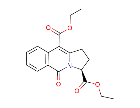 (S)-diethyl 5-oxo-1,2,3,5-tetrahydropyrrolo[1,2-b]isoquinoline-3,10-dicarboxylate