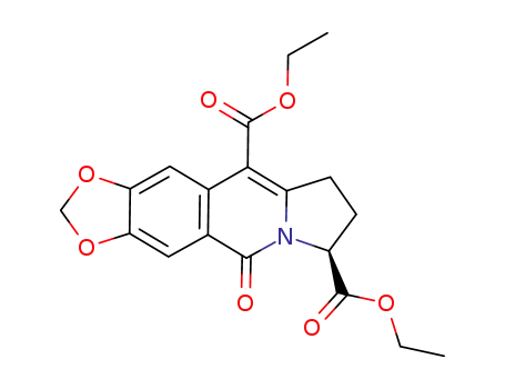 (S)-diethyl 5-oxo-5,7,8,9-tetrahydro-[1,3]dioxolo[4,5-g]pyrrolo[1,2-b]isoquinoline-7,10-dicarboxylate