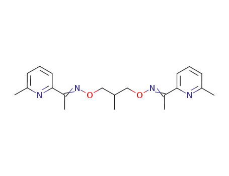 1-(6-methylpyridin-2-yl)ethanone O,O'-(2-methylpropane-1,3-diyl)oxime