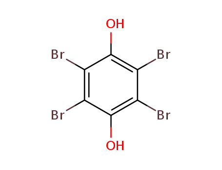 Molecular Structure of 2641-89-6 (TETRABROMOHYDROQUINONE)