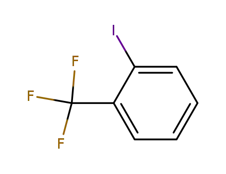 Molecular Structure of 444-29-1 (2-Iodobenzotrifluoride)