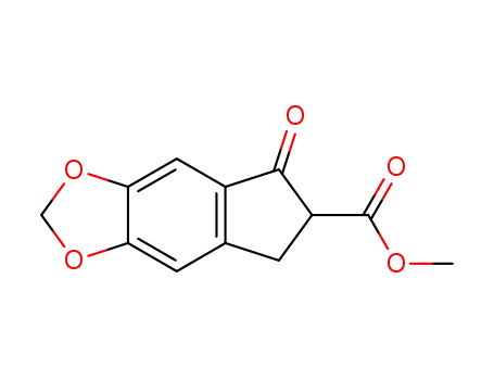 methyl 5-oxo-6,7-dihydro-5H-indeno[5,6-d][1,3]dioxole-6-carboxylate