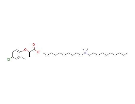 didecyldimethylammonium (+)-(R)-2-(4-chloro-2-methylphenoxy)propionate