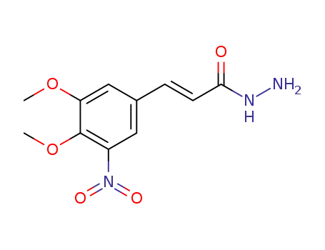 (2E)-3-(3,4-dimethoxy-5-nitrophenyl)acrylohydrazide