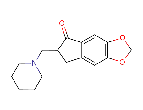 6-piperidinomethyl-6,7-dihydro-indeno[5,6-d][1,3]dioxol-5-one
