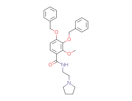 3,4-bis(benzyloxy)-2-methoxy-N-(2-(pyrrolidin-1-yl)ethyl)benzamide