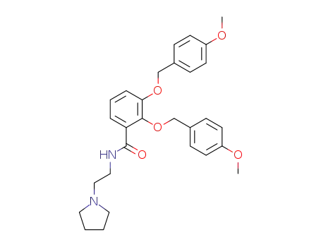 2,3-bis((4-methoxybenzyl)oxy)-N-(2-(pyrrolidin-1-yl)ethyl)benzamide