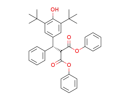 diphenyl (R)-2-((3,5-ditert-butyl-4-hydroxyphenyl)(phenyl)-methyl)malonate