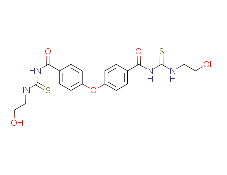 4,4′-oxybis(N-((2-hydroxyethyl)-carbamothioyl)benzamide)
