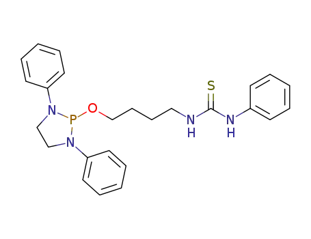 1-(4-((1,3-diphenyl-1,3,2-diazaphospholidin-2-yl)oxy)butyl)-3-phenylthiourea