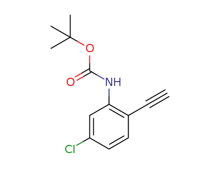 tert-butyl (5-chloro-2-ethynylphenyl)carbamate