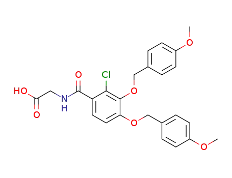 (2-chloro-3,4-bis((4-methoxybenzyl)oxy)benzoyl)glycine