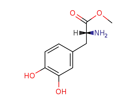Molecular Structure of 71855-43-1 (methyl 3-hydroxy-D-tyrosinate)