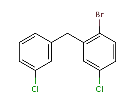 1-bromo-4-chloro-2-(3-chlorobenzyl)benzene