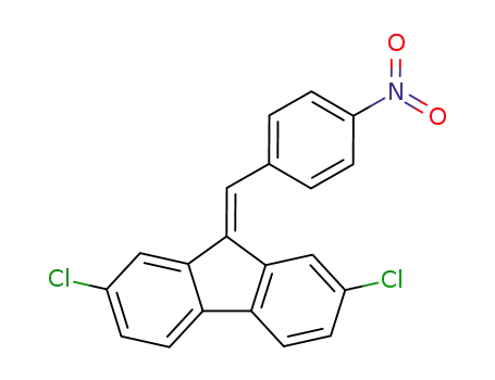 2,7-dichloro-9-(4-nitro-benzylidene)-fluorene