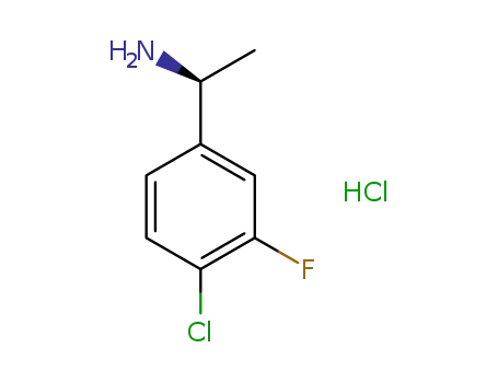 (1S)-1-(4-chloro-3-fluorophenyl)ethan-1-amine hydrochloride