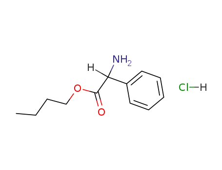 Molecular Structure of 51581-15-8 (2-butoxy-2-oxo-1-phenylethanaminium chloride)