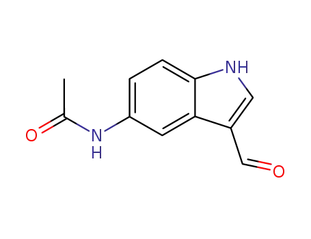 N-(3-formyl-1H-indol-5-yl)acetamide