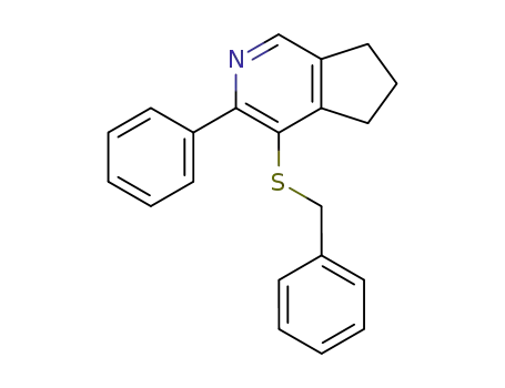 5-(benzylthio)-3,4-cyclopenteno-6-phenylpyridine
