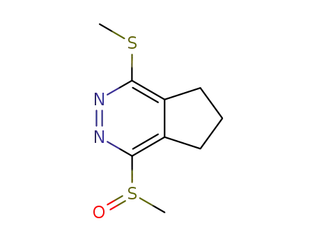 1-(methylsulfinyl)-4-(methylthio)-6,7-dihydro-5H-cyclopenta[d]pyridazine