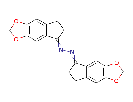 N,N'-Bis-[6,7-dihydro-indeno[5,6-d][1,3]dioxol-(5E)-ylidene]-hydrazine