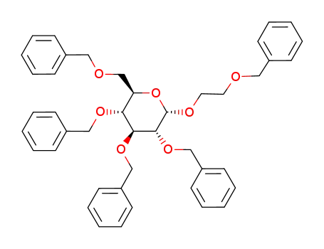 2-benzyloxyethyl 2,3,4,6-tetra-O-benzyl-α-D-glucopyranoside