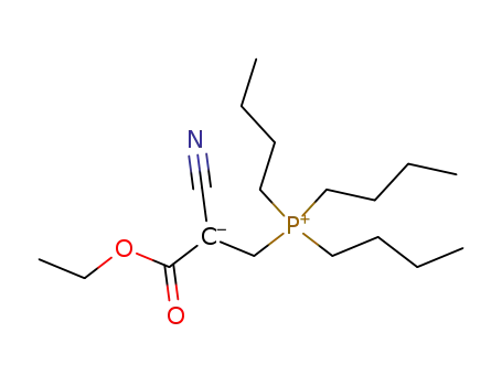 2-tributylphosphonio-1-cyano-1-ethoxycarbonylethanide