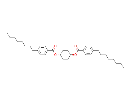trans-1,4-bis-(4-n-octylbenzoyloxy)-cyclohexane
