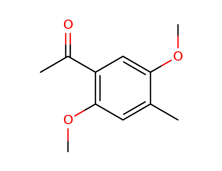Molecular Structure of 13720-58-6 (Ethanone, 1-(2,5-dimethoxy-4-methylphenyl)-)