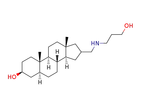 3β-hydroxy-16α(β)-[N-(3-hydroxypropylamino)methyl]-5α-androstane