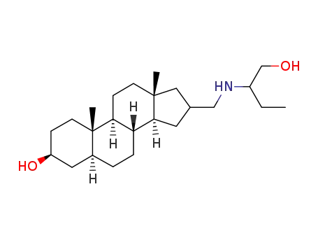 (3S,5S,8S,9S,10S,13R,14S)-16-[(1-Hydroxymethyl-propylamino)-methyl]-10,13-dimethyl-hexadecahydro-cyclopenta[a]phenanthren-3-ol