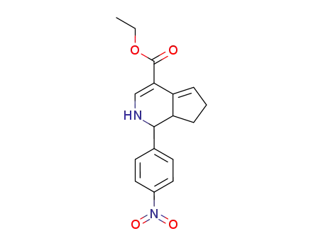 ethyl 6-(4-nitrophenyl)-4,5-(1-propanyl-3-yliden)-1,4,5,6-tetrahydro-3-pyridinecarboxylate