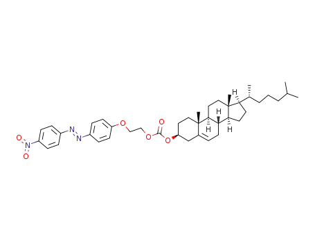 cholesteryl 4-nitro-4'-ethoxyazophenyl carbonate