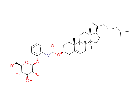 3β-cholest-5-en-3-yl N-[2-(β-D-glucopyranosyl)phenyl]carbamate