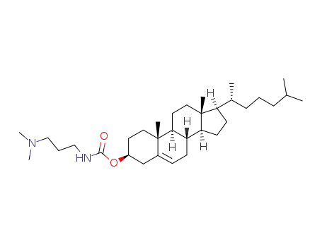 3α[N-(N',N'-dimethylaminopropane)carbamoyl]cholesterol